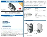 Предварительный просмотр 1 страницы Transmitter Solutions MONARCH 295SEPC2K Manual