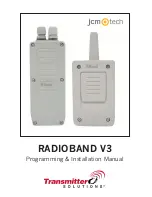 Transmitter Solutions RADIOBAND V3 Programming & Installation Manual preview