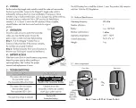 Preview for 2 page of Transmitter Solutions Stinger 2 390GED21V2 Manual