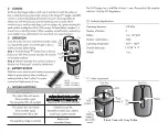 Предварительный просмотр 2 страницы Transmitter Solutions Stinger2 310LID22V Manual