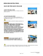 Предварительный просмотр 10 страницы TransMotion Medical TMM4 Series Operation Manual