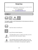 Предварительный просмотр 2 страницы Transonic TC-29E9TV Instruction Manual