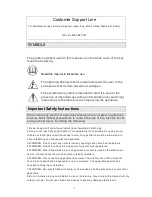 Preview for 3 page of Transonic TC-31531LED Instruction Manual