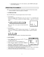 Предварительный просмотр 9 страницы Transonic TC-BS2972 Instruction Manual