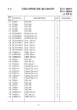 Preview for 42 page of Transpak MINI-VERTI TP-202MV Operation, Safety & Spare Parts Manual