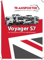 Preview for 1 page of Transporter Voyager S7 2017 Manual