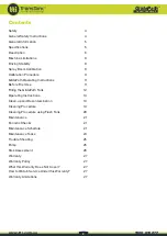 Preview for 2 page of TransTank GlidePath Operator'S Handbook Manual