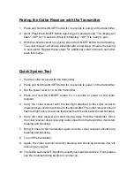 Preview for 6 page of TranStar KD 661C Troubleshooting Manual