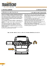 Предварительный просмотр 20 страницы Transtecno Alu Series Installation And Maintenance Instructions Manual