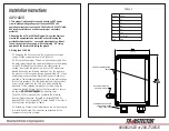 Предварительный просмотр 2 страницы Transtector ALPU-ALVR Installation Instructions