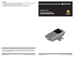 Preview for 1 page of Transtector ALPU HT Installation Instructions