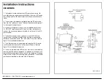 Preview for 2 page of Transtector CB Series Installation Instructions