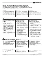 Transtector I2R 75K Series Installation Instructions предпросмотр