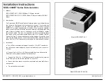 Preview for 2 page of Transtector MDD-1000BT Series Installation Manual