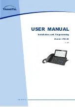 TransTel Communications IP39-80 User Manual preview