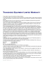 Preview for 45 page of Transvideo CineMonitor HD 3DView series Operator'S Manual