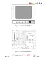 Preview for 2 page of Transvideo cinemonitorhd Operator'S Manual