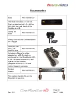 Preview for 39 page of Transvideo cinemonitorhd Operator'S Manual