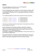 Preview for 4 page of Transvideo CineMonitorHD103DView evolution Operator'S Manual