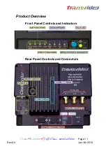 Preview for 9 page of Transvideo CineMonitorHD103DView evolution Operator'S Manual