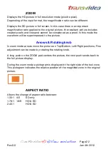 Preview for 20 page of Transvideo CineMonitorHD103DView evolution Operator'S Manual