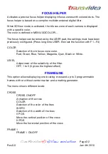 Preview for 30 page of Transvideo CineMonitorHD103DView evolution Operator'S Manual