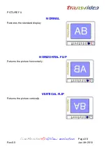 Preview for 37 page of Transvideo CineMonitorHD103DView evolution Operator'S Manual