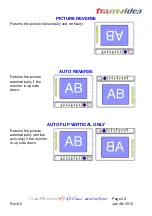 Preview for 38 page of Transvideo CineMonitorHD103DView evolution Operator'S Manual