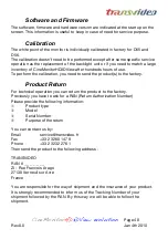 Preview for 46 page of Transvideo CineMonitorHD103DView evolution Operator'S Manual