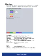 Preview for 36 page of TransVu Compact Configuration & Operation Manual