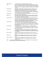 Preview for 74 page of TransVu Compact Configuration & Operation Manual