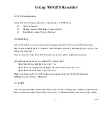 Preview for 9 page of Transystem G-Log 760 User Manual