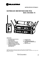 Предварительный просмотр 49 страницы Trantec S4.04 Series Operating Instructions Manual