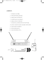 Preview for 3 page of Trantec S4.16 series Operating Manual