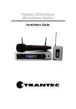 Preview for 1 page of Trantec S5 Installation Manual