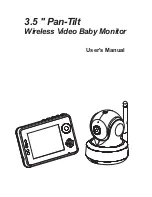 Preview for 1 page of TRANWO Technology 3.5" Pan-Tilt Wireless Video Baby Monitor User Manual