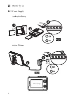 Preview for 4 page of TRANWO Technology 3.5" Pan-Tilt Wireless Video Baby Monitor User Manual