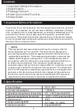 Предварительный просмотр 2 страницы TRANWO Technology VSC-5882A Manual