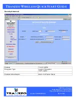 Предварительный просмотр 14 страницы Tranzeo TR-AP-5a-21 Quick Start Manual