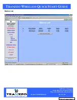 Предварительный просмотр 16 страницы Tranzeo TR-AP-5a-21 Quick Start Manual