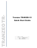 Preview for 1 page of Tranzeo TR-MX50-15 Quick Start Manual