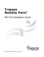 Trapeze Mobility Point MP-372 Installation Manual preview