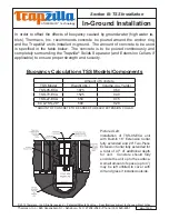 Preview for 21 page of Trapzilla TSS-27 Installation & Maintenance Instructions Manual