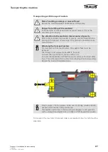 Preview for 27 page of Traub TNL12.2 Operating Instructions Manual