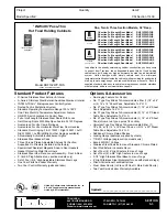 Traulsen AHF132WP-FHS Specifications предпросмотр