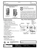 Traulsen RAC37-FHS Specifications preview