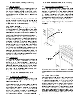 Preview for 5 page of Traulsen RBF134HUT-FHS, RBF234HUT-FHS, RFS126NUT, RFS226NUT, RFC232WSC Owner'S Manual