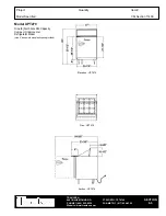 Предварительный просмотр 3 страницы Traulsen UPT276-L Specification Sheet