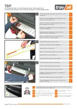 Preview for 2 page of travall TBP Fitting Instructions