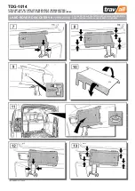 Предварительный просмотр 3 страницы travall TDG-1014 Fitting Instruction